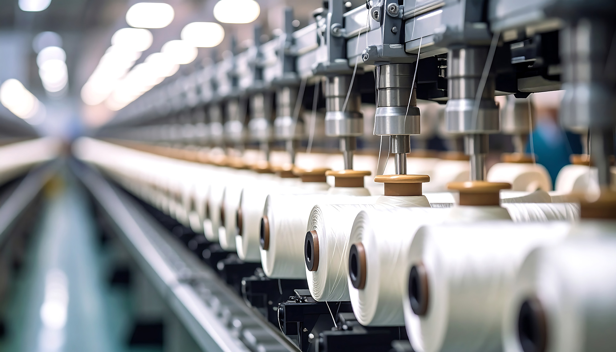 グループ工場による高品質、低コストの撚糸加工力