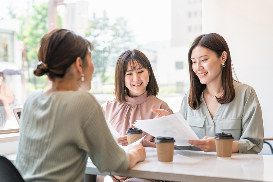 女性社員フェムケアチームによるトータルプロデュース