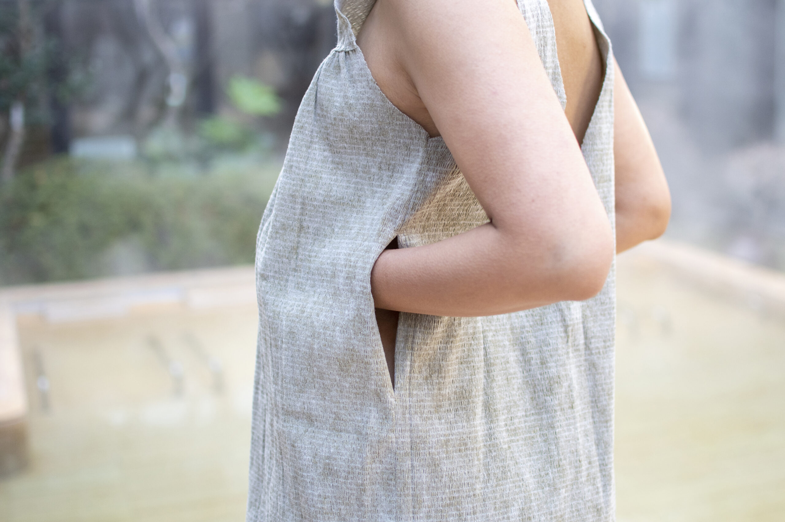 バスタイムトップス着用 ワンピースタイプ(開口部2)